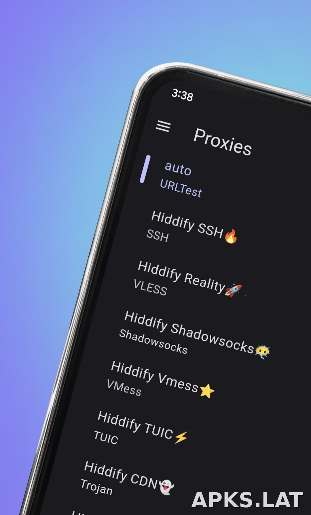 Hiddify скриншот 2