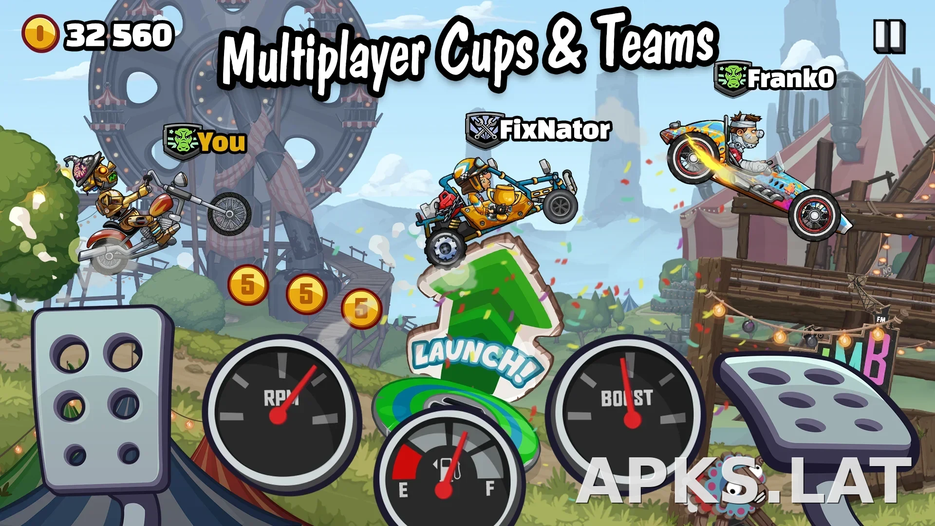 Hill Climb Racing 2 скриншот 3