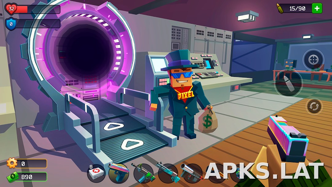 Pixel Combat: Zombies Strike скриншот 1