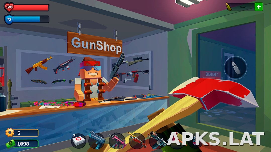 Pixel Combat: Zombies Strike скриншот 2
