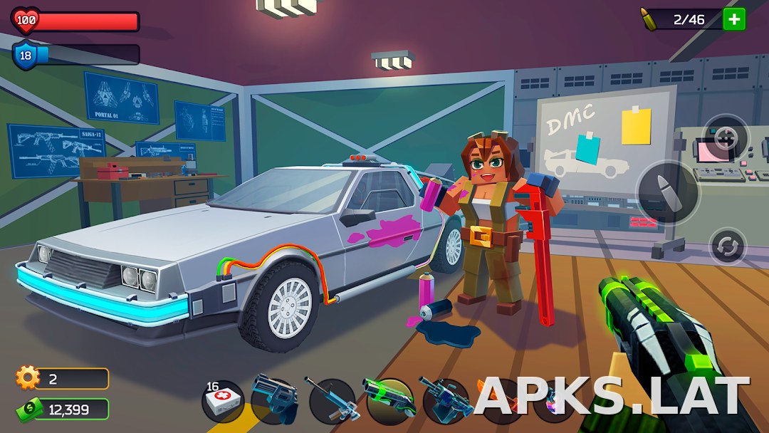 Pixel Combat: Zombies Strike скриншот 3