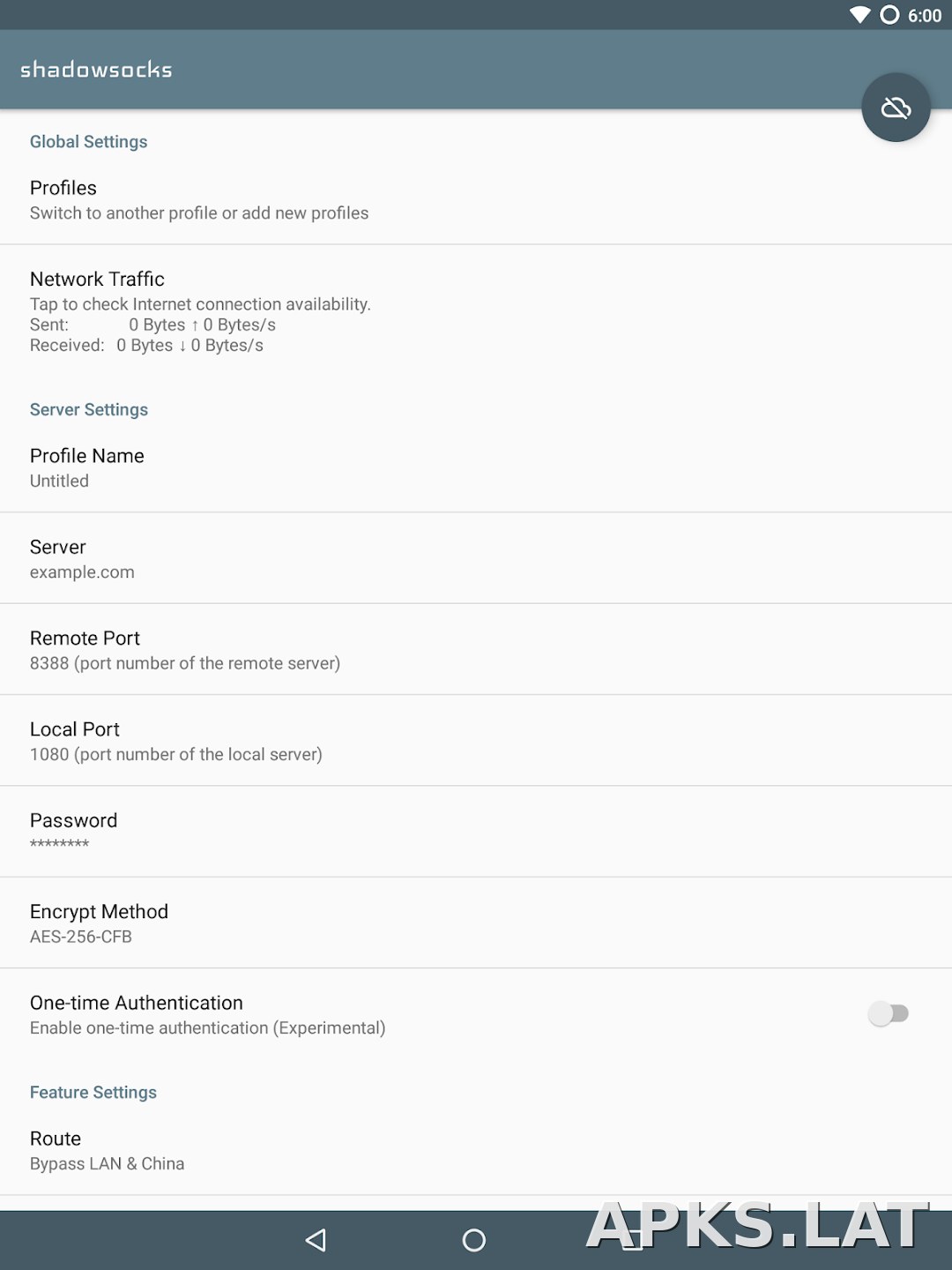 Shadowsocks скриншот 5