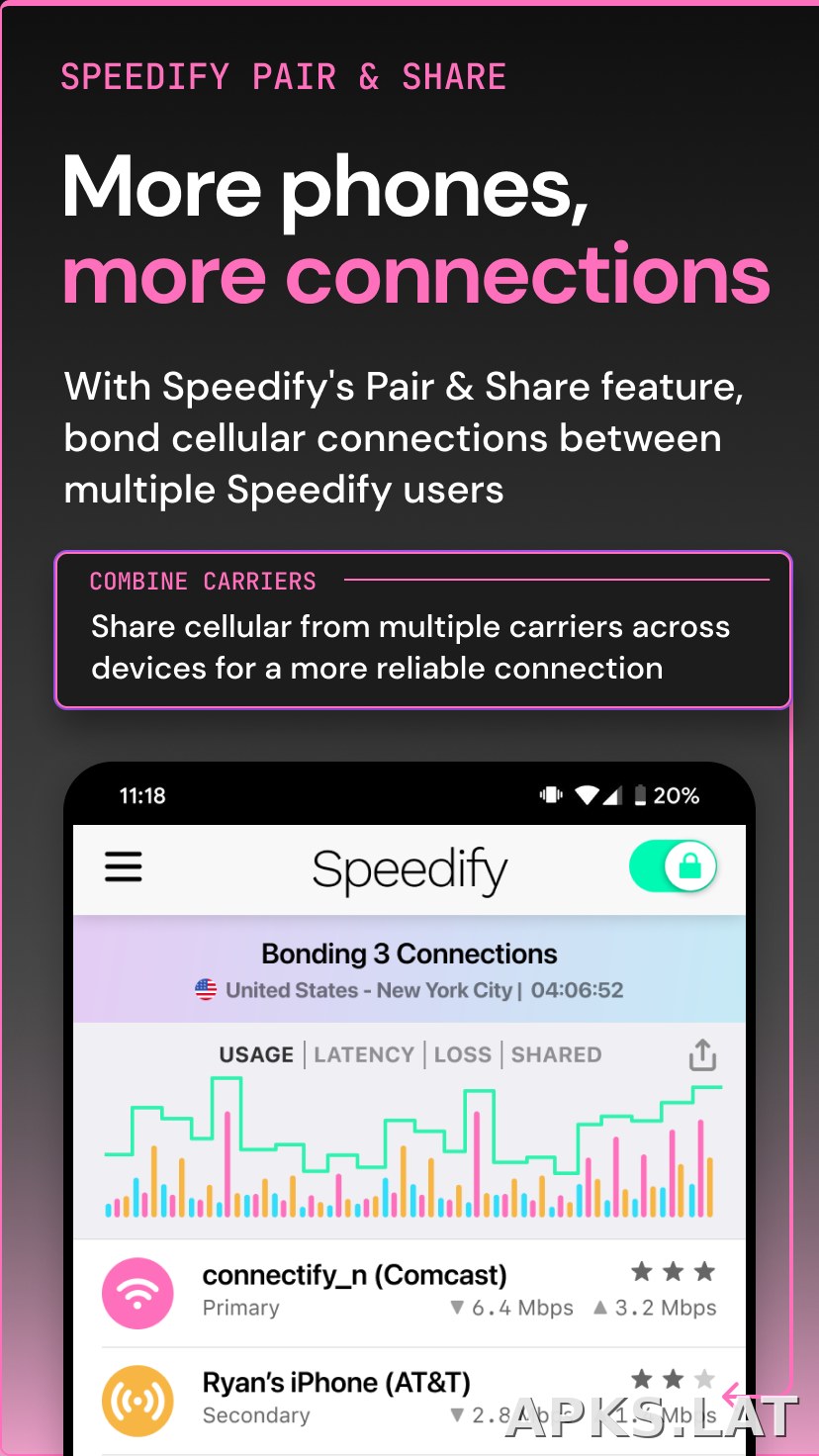 Speedify скриншот 5