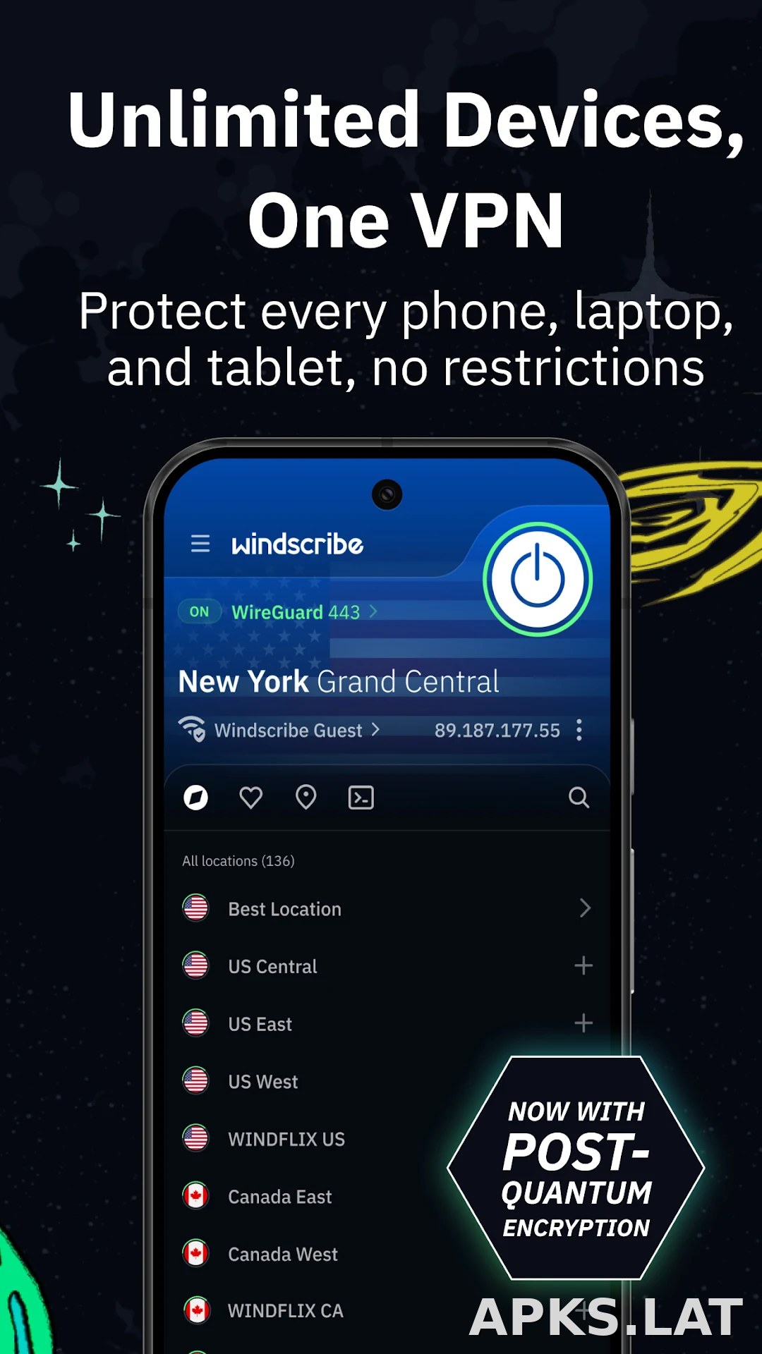 Windscribe скриншот 4