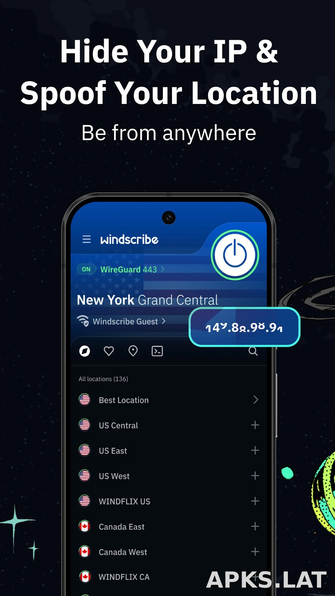 Windscribe скриншот 5