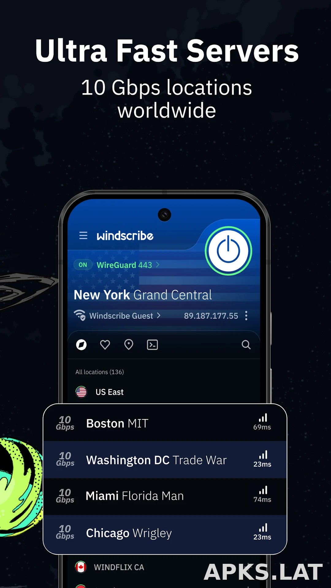 Windscribe скриншот 6
